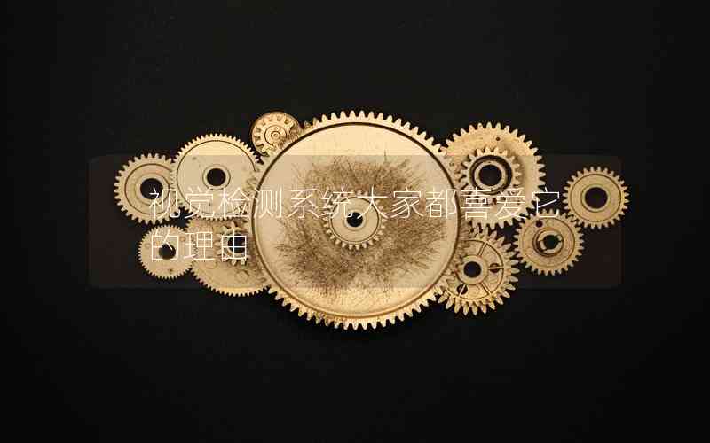 視覺檢測系統(tǒng)大家都喜愛它的理由