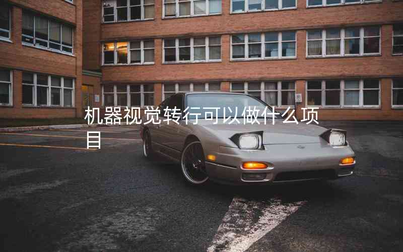 機器視覺轉(zhuǎn)行可以做什么項目