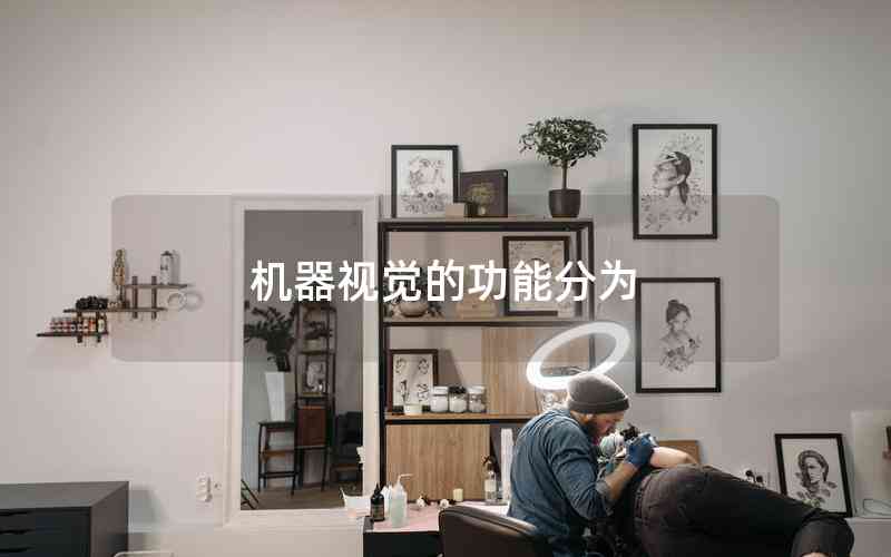 機(jī)器視覺的功能分為