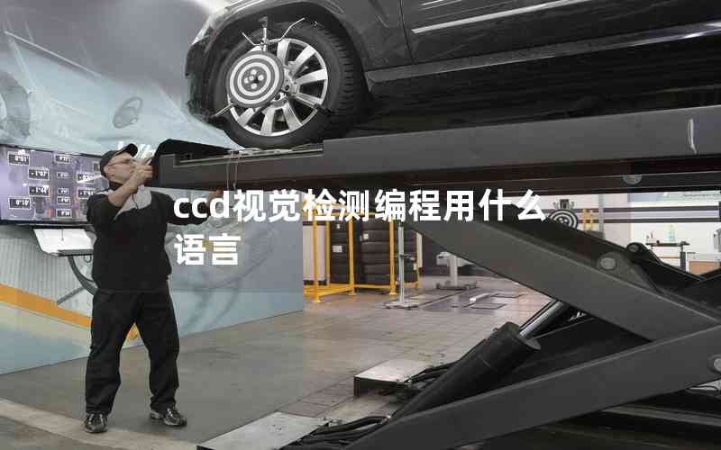 ccd視覺檢測(cè)編程用什么語(yǔ)言