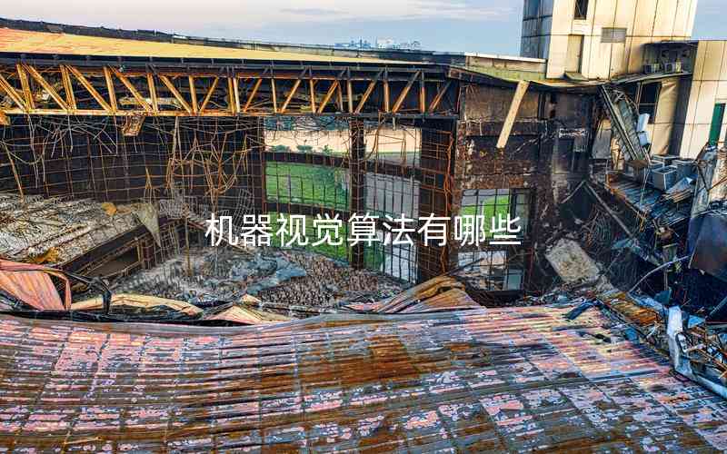 機器視覺算法有哪些