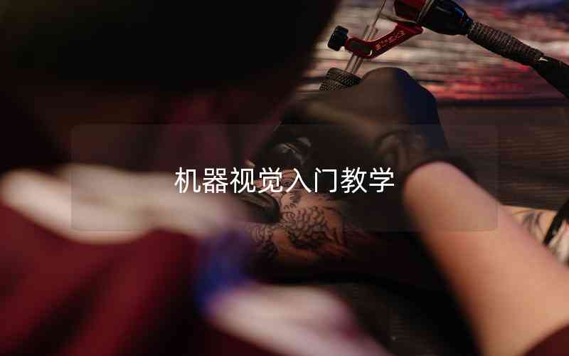 機(jī)器視覺入門教學(xué)