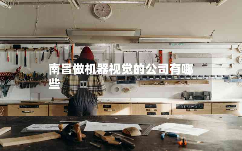 南昌做機(jī)器視覺(jué)的公司有哪些