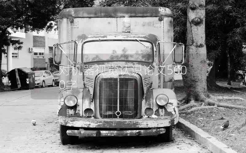 對機器視覺認識論文5000字