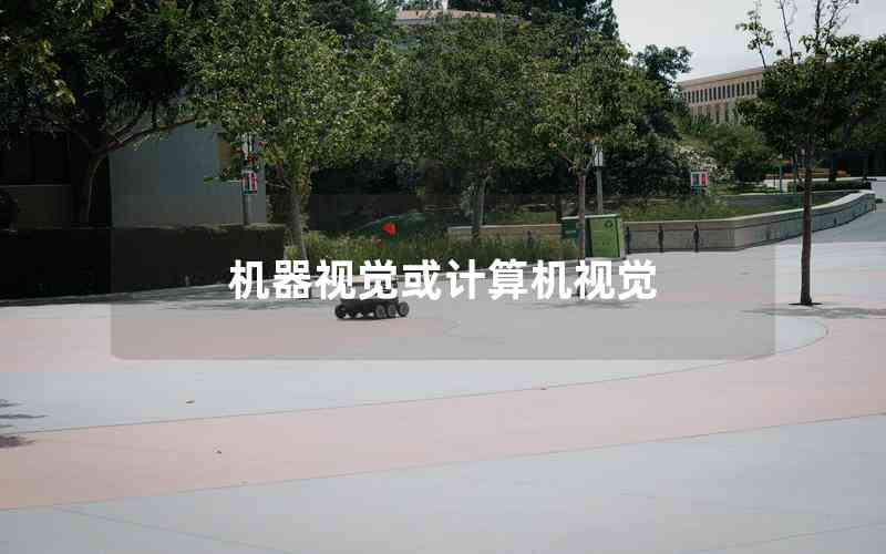 機器視覺或計算機視覺